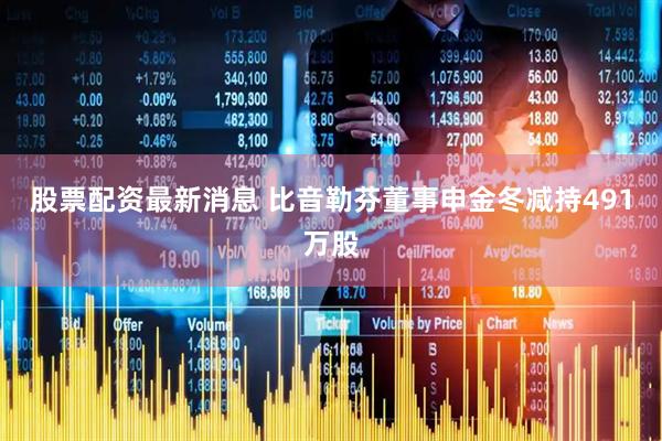 股票配资最新消息 比音勒芬董事申金冬减持491万股